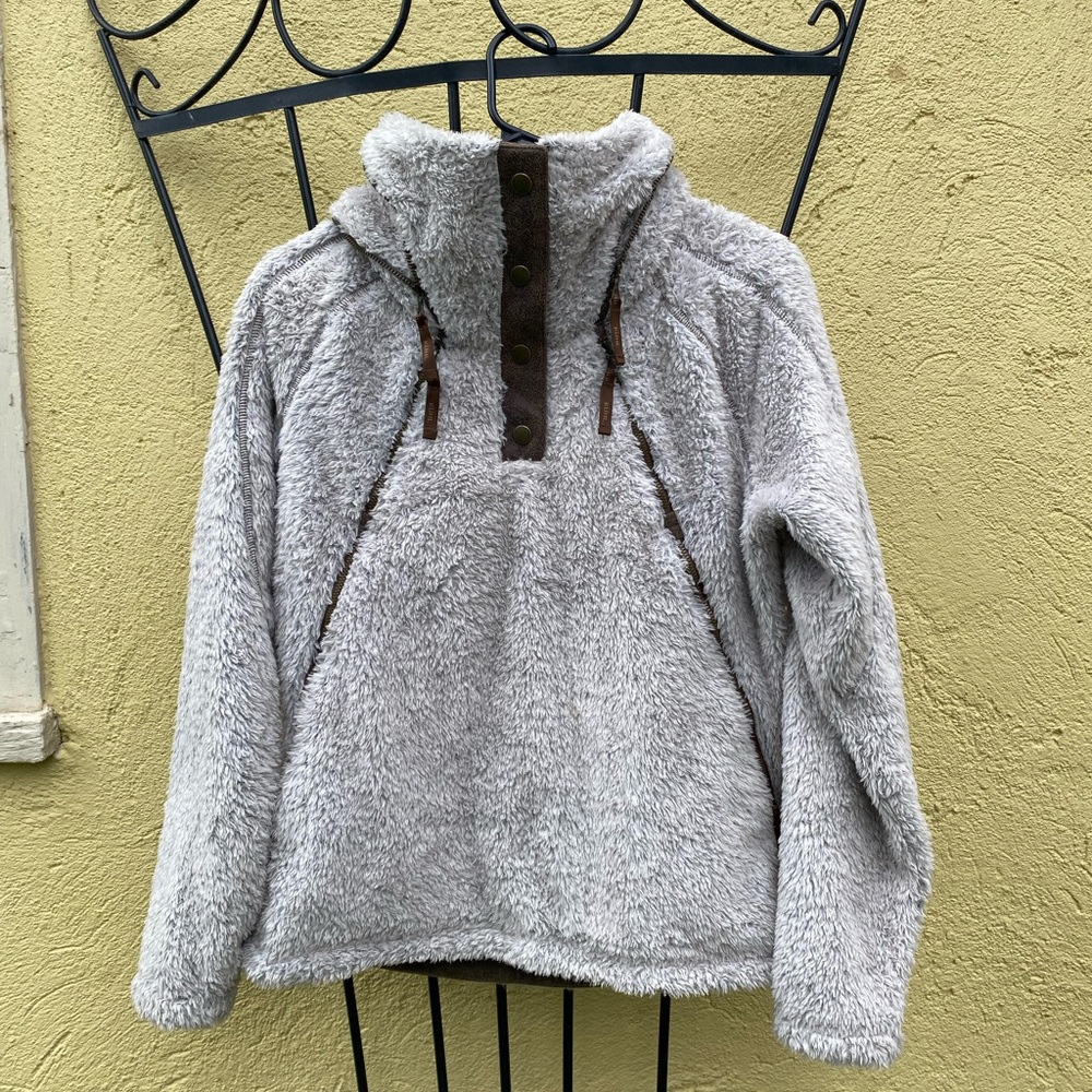 Kuhl fleece pullover jacket